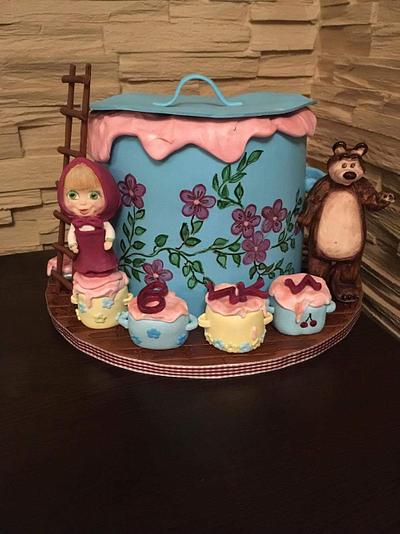Masha and the bear - Cake by Geri
