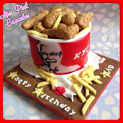 Kentucky Fried Chicken - Cake by Rachel Bosley 