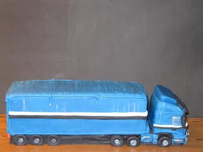 big big lorry cake  - Cake by d and k creative cakes