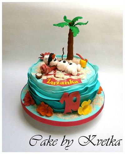 Olaf  - Cake by Andrea Kvetka