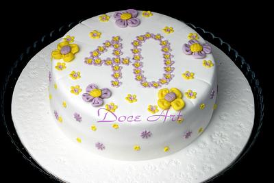 40 Wonderful springs  - Cake by Magda Martins - Doce Art