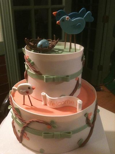 And Then There Were Four! - Cake by Carla Jo