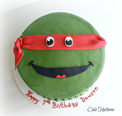 Ninja Turtle Rafael - Cake by Donna Tokazowski- Cake Hatteras, Martinsburg WV