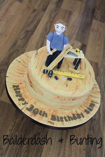 Carpenter cake - Cake by Ballderdash & Bunting