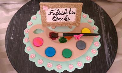 Painter - Cake by Gleibis