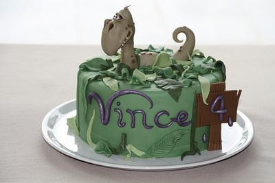 Dinosaur cake - Cake by CrazyAboutCake