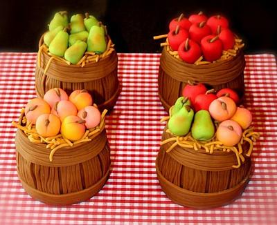 Fruit Bushel Cupcakes - Cake by Stacy Lint