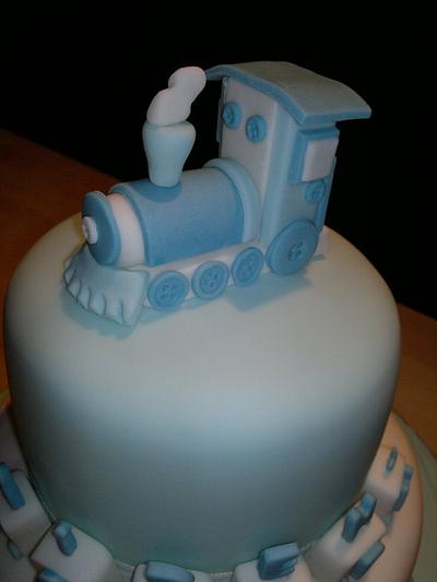 Aiden's train - Cake by AWG Hobby Cakes