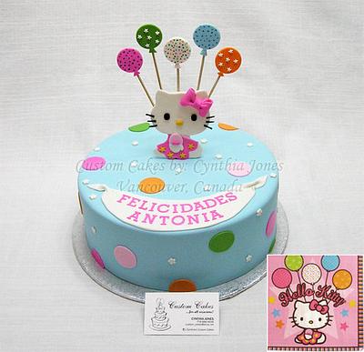 For Antonia! - Cake by Cynthia Jones