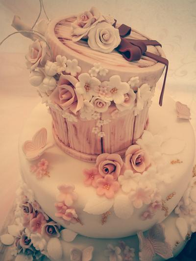 Romantic chic <3 - Cake by Fernanda de Vita
