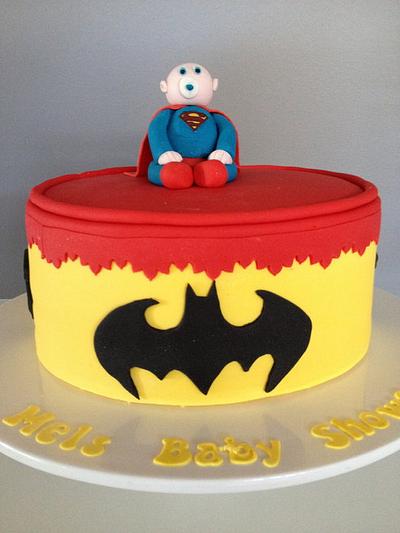 "Super hero Baby Shower" - Cake by Ninetta O'Connor
