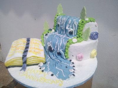 colour splash - Cake by Ko Cakes