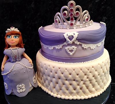 Princess Sophia The First  - Cake by vanillasugar