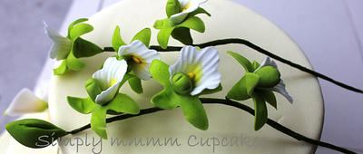 Sugar Orchid - Cake by Suman
