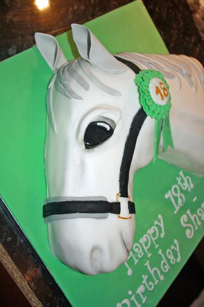 Horse Birthday Cake - Cake by Bethany - The Vintage Rose Cake Company