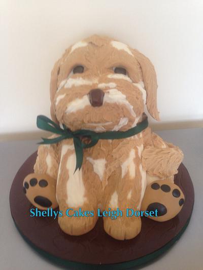 Cute puppy dog - Cake by Michelle Edwards 
