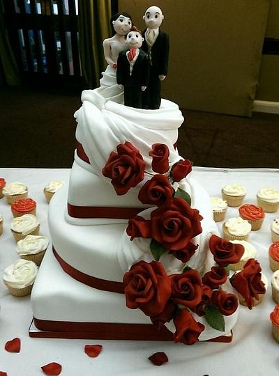 Romantic Wedding Cake  - Cake by YummyDon