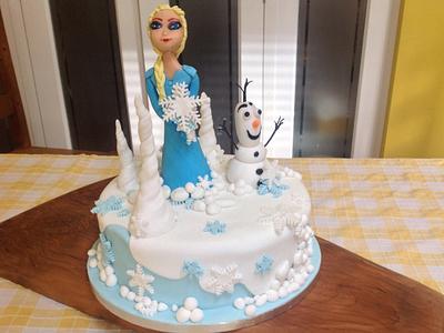 Frozen - Cake by Debbie