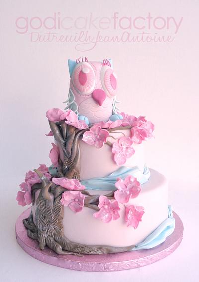 Pink Owl - Cake by Dutreuilh Jean-Antoine