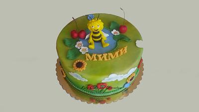 Maya the Bee - Cake by Katya