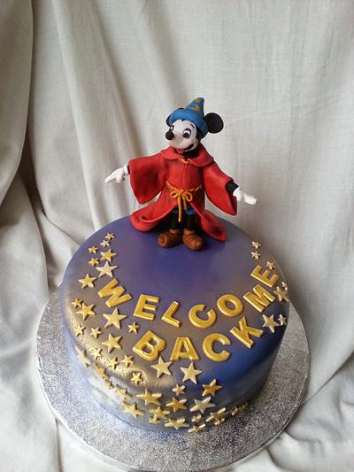 Fantasia Sorcerers Apprentice Mickey - Cake by Gabriella