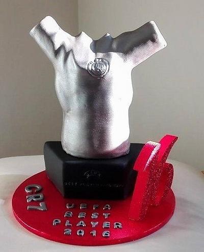 UEFA Best Player cake - Cake by Lallacakes