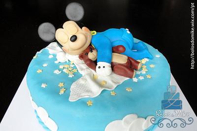Mickey Mouse Baby - Cake by Michael Almeida
