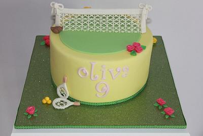 Tennis cake - Cake by Emma's Cakes and Bake