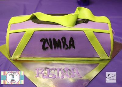 Zumba Gym Bag Cake - Cake by Genel