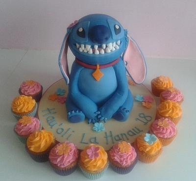 Stitch cake - Cake by Laura