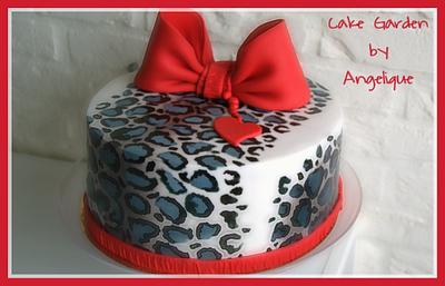 Pantherprint Cake - Cake by Cake Garden 
