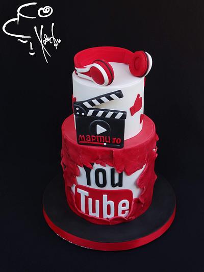 You Tube cake  - Cake by Diana