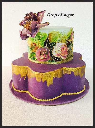 Purple Spring Blush - Cake by Drop of sugar