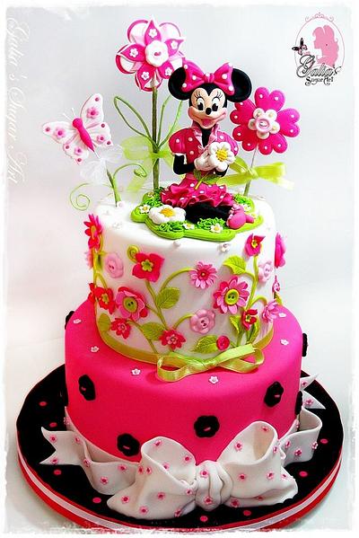 Minnie Mouse  - Cake by Galya's Art 