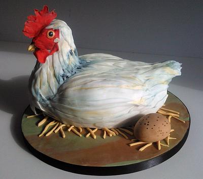 Chicken cake - Cake by Happyhills Cakes
