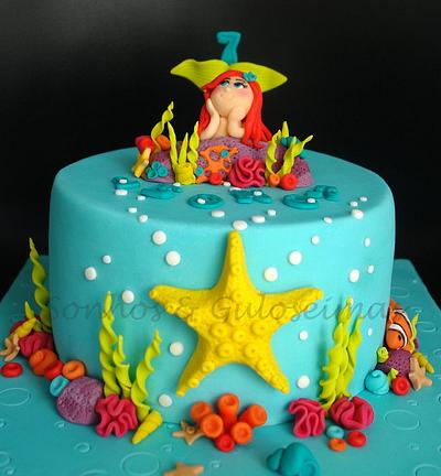  Ariel, the little mermaid - Cake by Sonhos & Guloseimas - Cake Design
