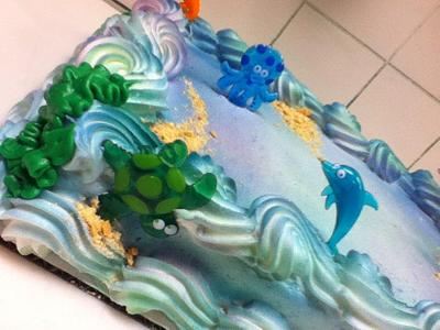 Under the Sea Cake - Cake by cakes by khandra