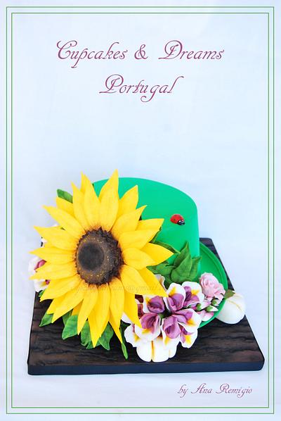 EASTER BONNET  - Cake by Ana Remígio - CUPCAKES & DREAMS Portugal