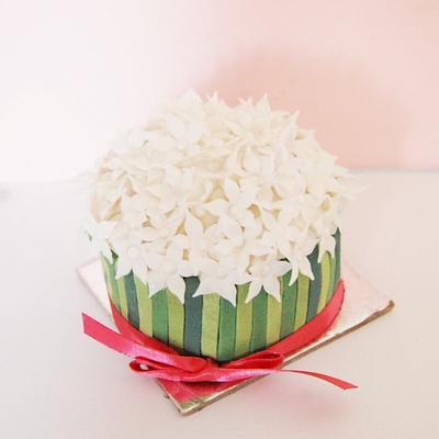 Jasmine Bouquet - Cake by Mihika