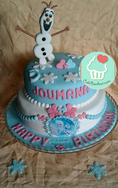 Elsa cake - Cake by Cake design by coin bonheur