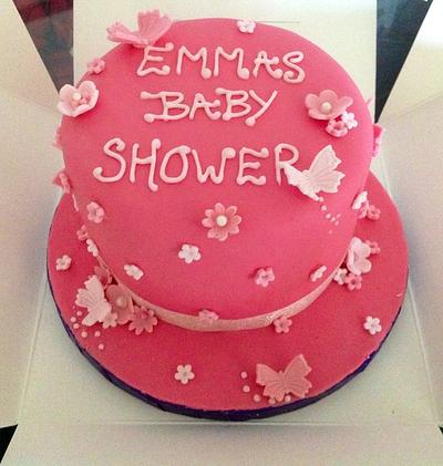 Baby shower cake - Cake by Elspeth