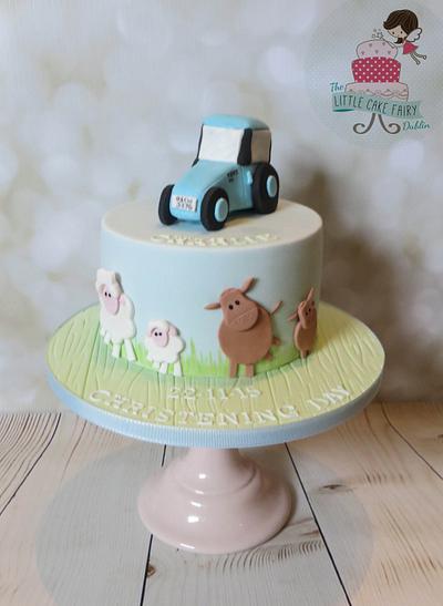 Farm Christening - Cake by Little Cake Fairy Dublin