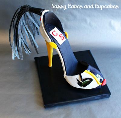 Abstract Sugar Shoe - Cake by Sassy Cakes and Cupcakes (Anna)