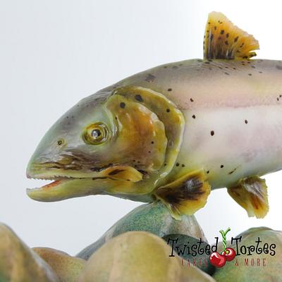 Cutthroat Trout Cake - Cake by Twisted Tortes
