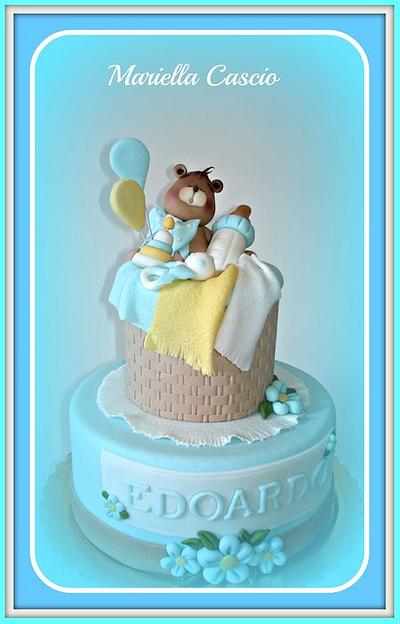 baby  shower cake - Cake by Mariella Cascio
