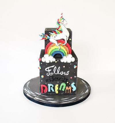 Sugar Art for Autism, Unicorn Cake :) - Cake by Meadowsweet Cakes