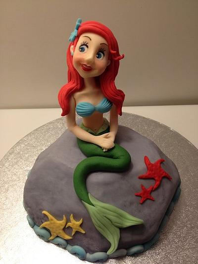 Ariel!! - Cake by danida