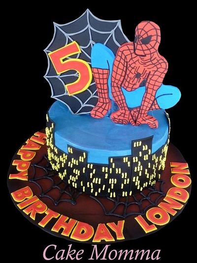 Spiderman!! - Cake by cakemomma1979