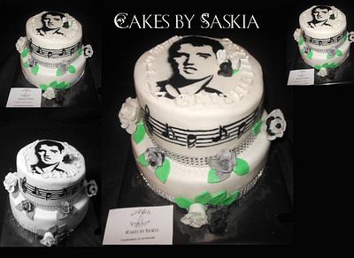 My First airbrush Cake - Cake by Cakes by Saskia