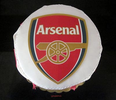Arsenal cake  - Cake by Yasena's sweets and cakes